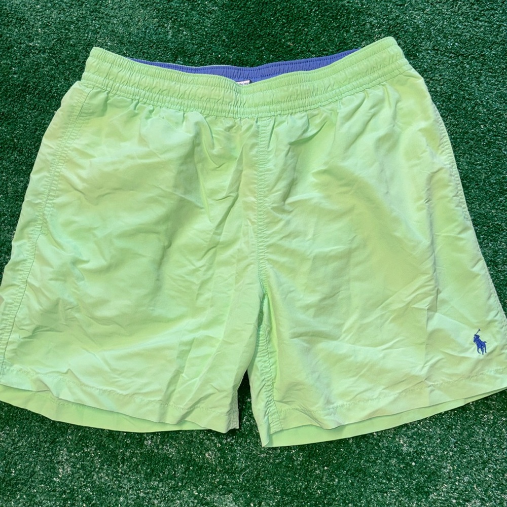 Polo swim trunks